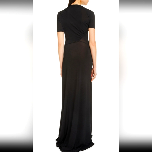 Givenchy Ruched Short Sleeve Gown - Picture 2 of 4